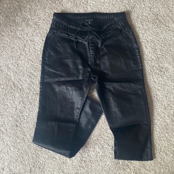 Juicy Couture black “leather looking” pants - Picture 1 of 4